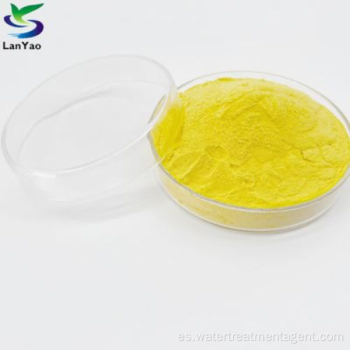 Cloruro de polialuminio sólido amarillo CAS 1327-41-9